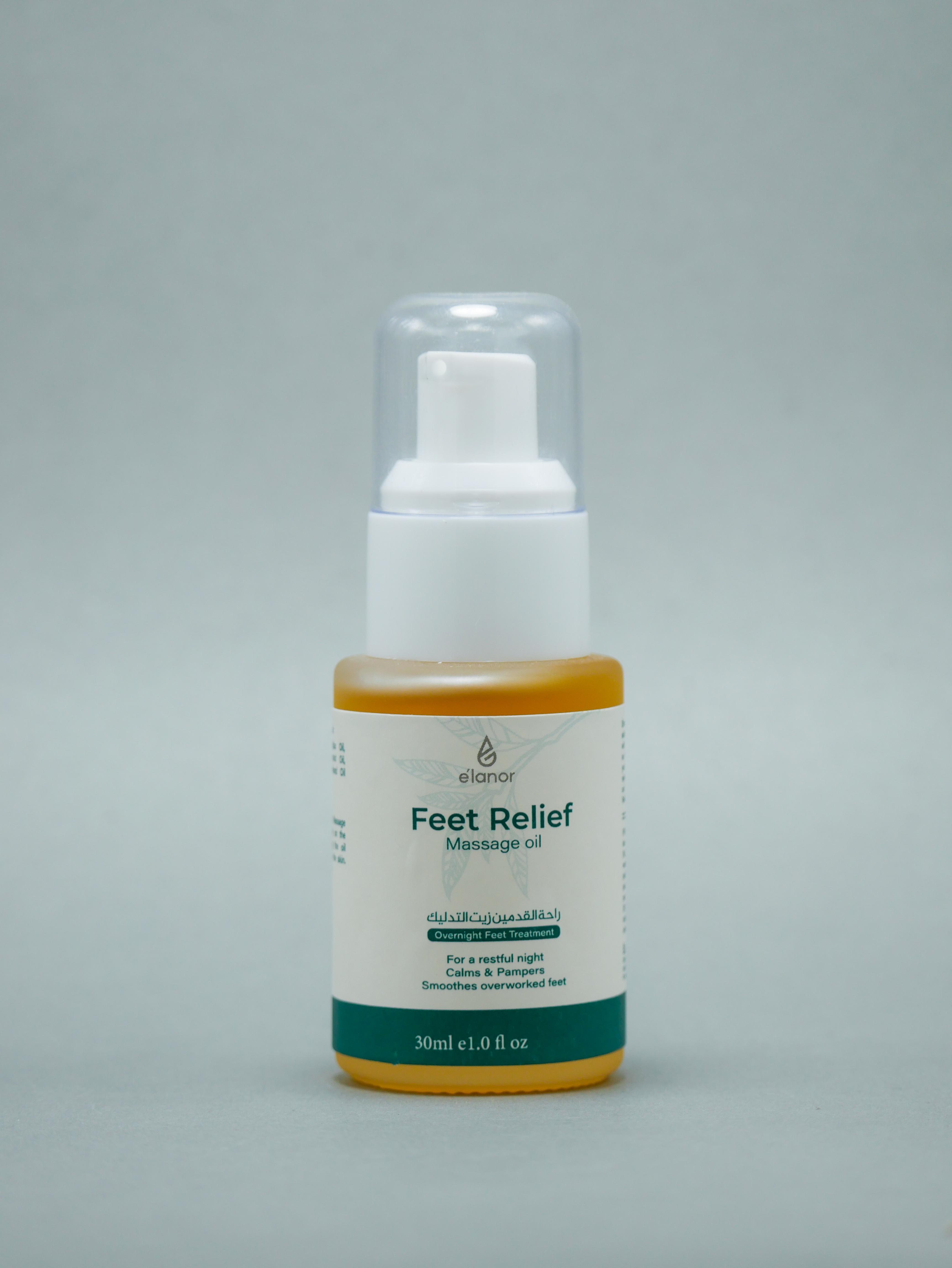 Feet Relief Massage Oil – Nourishing Blend for Relaxation and Comfort