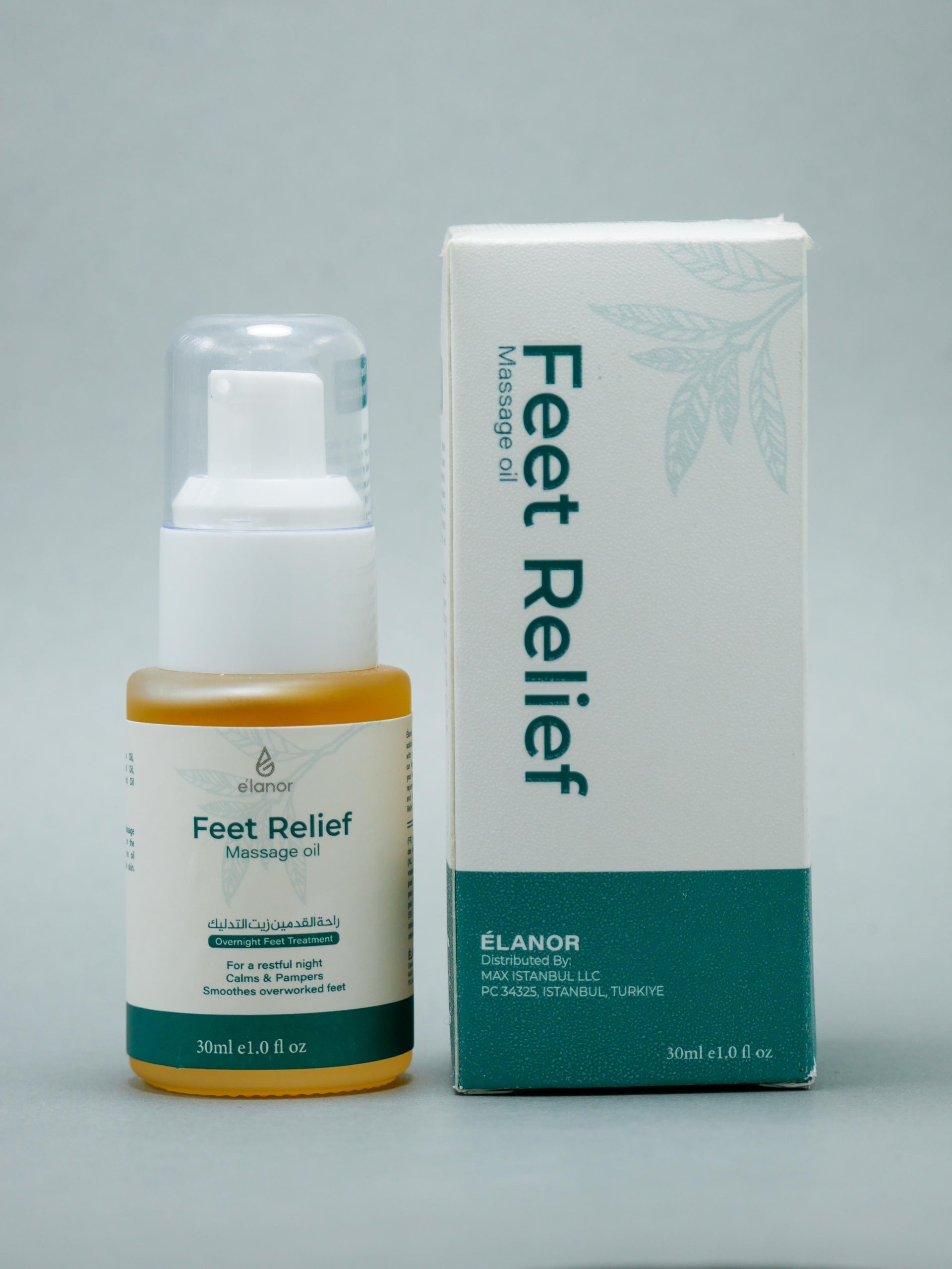 Feet Relief Massage Oil – Overnight Repair for Tired Feet